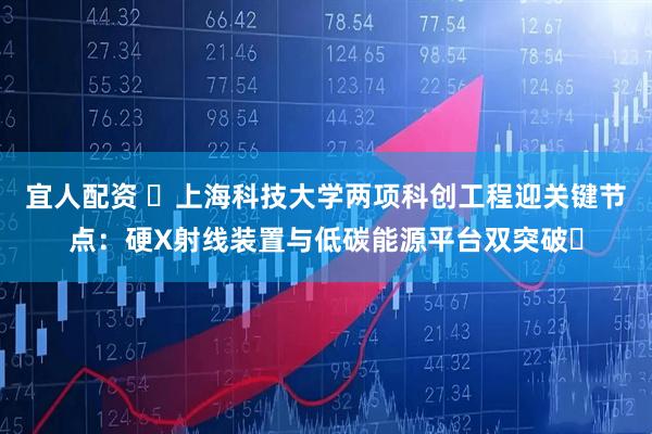 宜人配资 ​上海科技大学两项科创工程迎关键节点：硬X射线装置与低碳能源平台双突破​