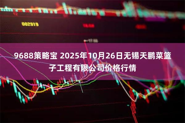 9688策略宝 2025年10月26日无锡天鹏菜篮子工程有限公司价格行情